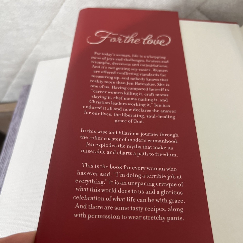 For the Love: Fighting for Grace in a Wo- hardcover, 9780718031824, Jen Hatmaker - Picture 4 of 11